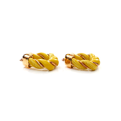 Boucles d'oreilles Triangle d'or bottegavenneta 925 or jaune x or ws4365