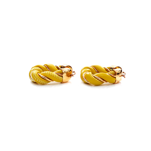 Boucles d'oreilles Triangle d'or bottegavenneta 925 or jaune x or ws4365