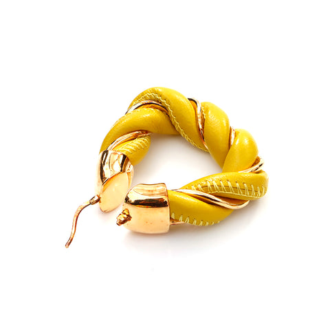 Boucles d'oreilles Triangle d'or bottegavenneta 925 or jaune x or ws4365
