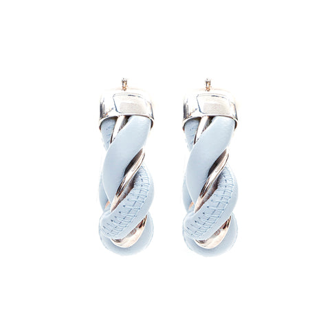 Boucles d'oreilles Triangle Silver Triangle de Bottegaveneta 925 Silver X Silver WS4366