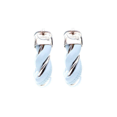 Boucles d'oreilles Triangle Silver Triangle de Bottegaveneta 925 Silver X Silver WS4366