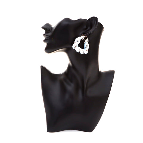 Boucles d'oreilles Triangle Silver Triangle de Bottegaveneta 925 Silver X Silver WS4366