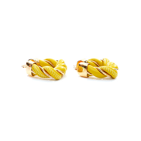 Boucles d'oreilles Triangle d'or bottegavenneta 925 or jaune x or ws4380