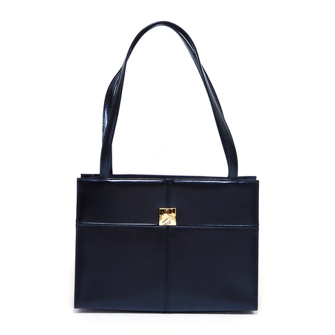Yves Saint Laurent Yves Saint Laurent en cuir Bag du cuir noir WS4386