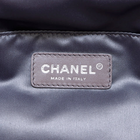 シャネル CHANEL ハラコ ハンドバッグ レッド WS4392