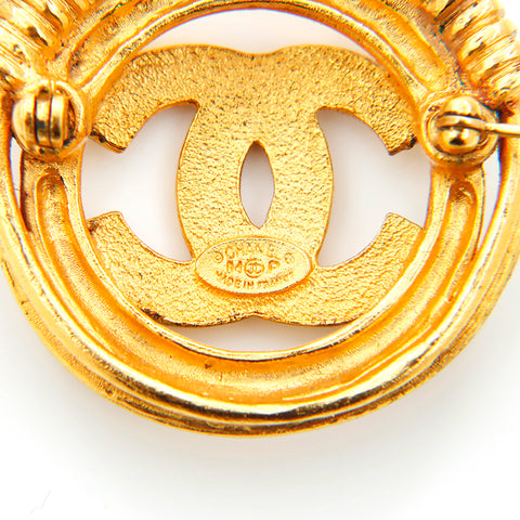 Chanel Coco Mark GP 94P 1994 Brooch Gold WS4424