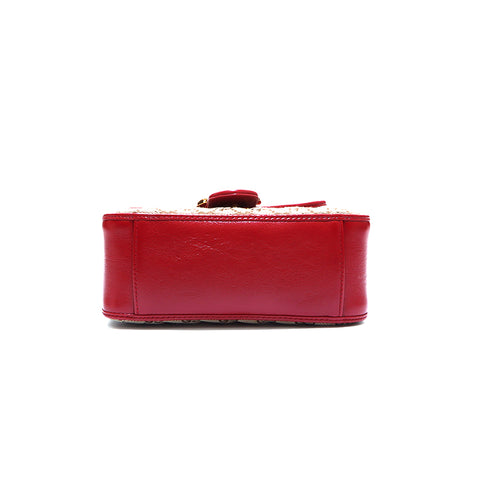 グッチ GUCCI GGキャンバス 2way トップハンドル ショルダーバッグ キャンバス ブラウン WS4445