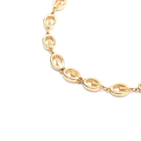 Givenchy GIVENCHY logo chain simple G necklace gold WS4485
