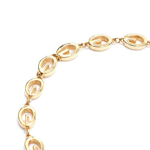 Givenchy GIVENCHY logo chain simple G necklace gold WS4485