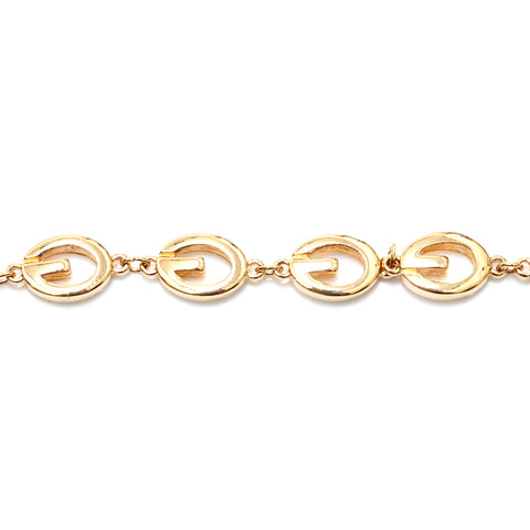 Givenchy GIVENCHY logo chain simple G necklace gold WS4485