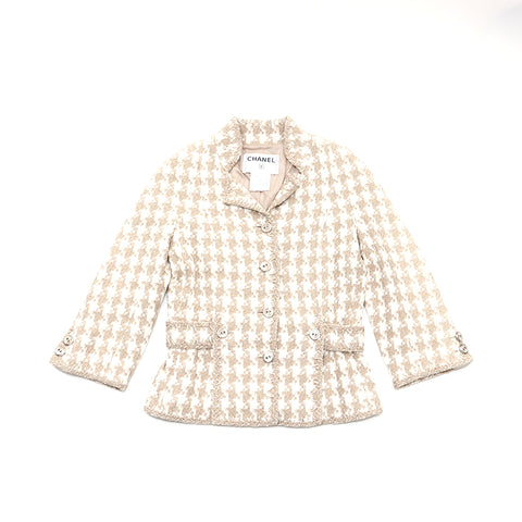 Chanel Chanel 2008夹克白色X米色WS4511