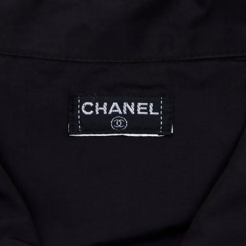 シャネル CHANEL ナイロン ジャケット ブラック WS4523