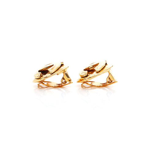 Chanel Coco Mark 1994 Boucles d'oreilles GP Gold WS4549