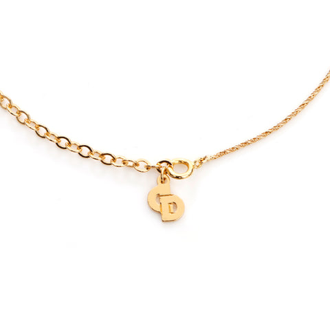 基督教Dior CD项链，金WS4622