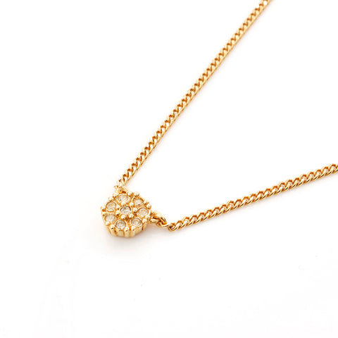 克里斯蒂安·迪奥（Christian dior Christian Dior）水钻项链金WS4665