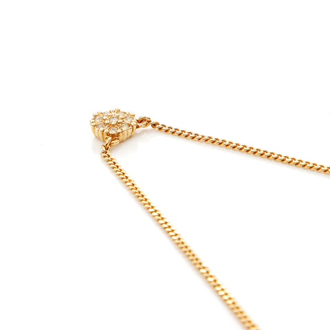 克里斯蒂安·迪奥（Christian Dior）水钻项链，金WS4665