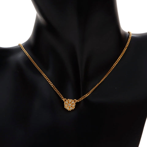 克里斯蒂安·迪奥（Christian dior Christian Dior）水钻项链金WS4665