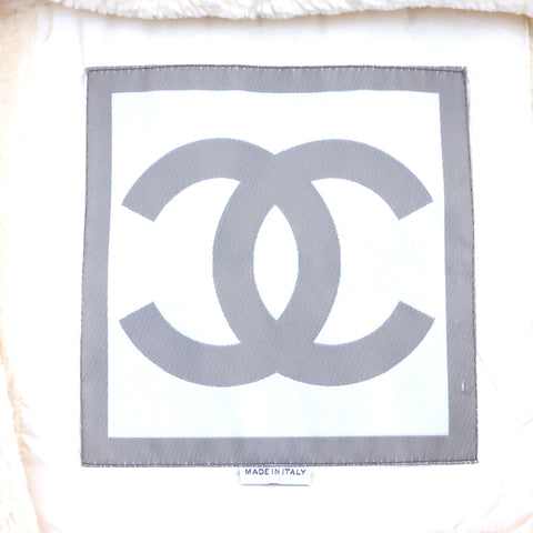 Chanel Sports Line Down Jacket White WS4677