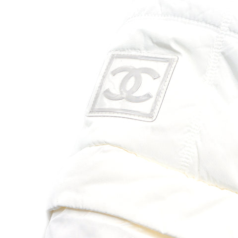 Chanel Sports Line Down Jacket White WS4677