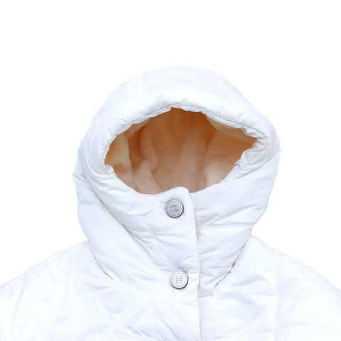 Chanel Sports Line Down Jacket White WS4677