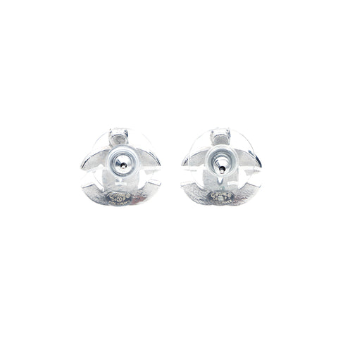 Chanel Coco Mark Rougettes d'oreilles en strass Silver WS4689