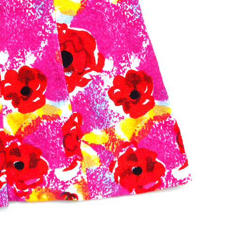Chanel chanel coco bouton tout-over motif pile sans manche robe multicolore ws4776