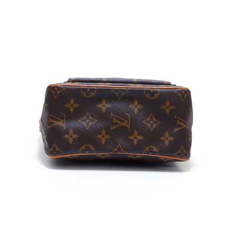 ルイ・ヴィトン LOUIS VUITTON モノグラム ビバシテ PM ショルダーバッグ PVC ブラウン WS4807