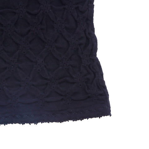 CHANEL size 38 2000 one piece VINTAGE Used Standard Rayon black WS4824