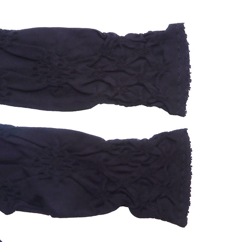 CHANEL size 38 2000 one piece VINTAGE Used Standard Rayon black WS4824