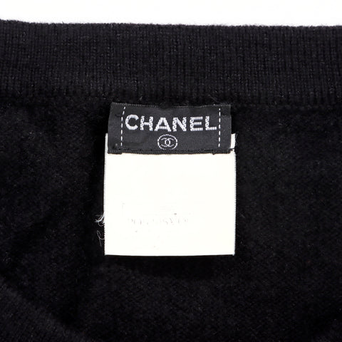 香奈儿（Chanel）羊绒双色可可按钮尺寸：40千万年份经典勃艮第黑色WS4875