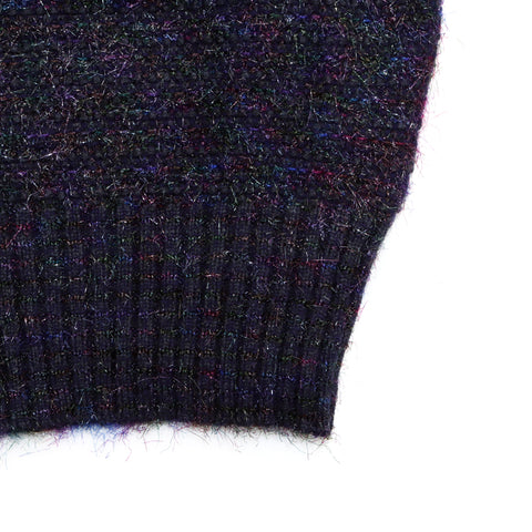 CHANEL Oversized pullover Size:38 2000s one piece VINTAGE Used Standard Navy multi-color WS4887