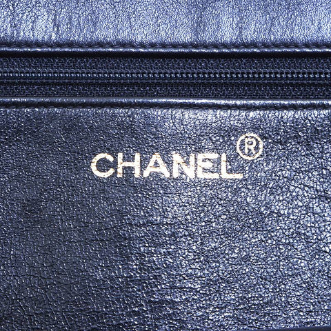 シャネル CHANEL ココマーク チェーン 3番台 トートバッグ ブラック WS4902