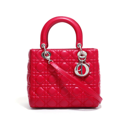 克里斯蒂安·迪奥(Christian Dior)手提包红色WS4924