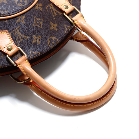 ルイ・ヴィトン LOUIS VUITTON エリプス PM モノグラム ハンドバッグ ブラウン WS4973