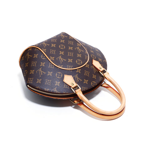 ルイ・ヴィトン LOUIS VUITTON エリプス PM モノグラム ハンドバッグ ブラウン WS4973