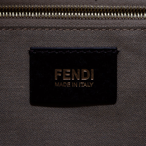 フェンディ FENDI ズッキーノ柄 マンマバケット ショルダーバッグ ブラウン WS4976