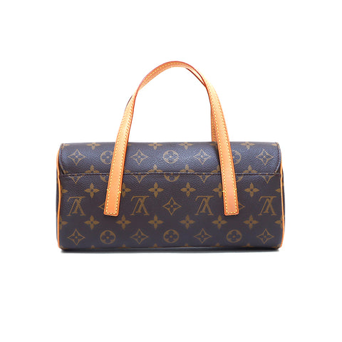 ルイ・ヴィトン LOUIS VUITTON ソナチネ モノグラム ハンドバッグ ブラウン WS4979