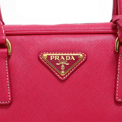 プラダ PRADA レザー ハンドバッグ ピンク WS4997