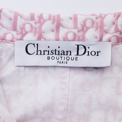 クリスチャンディオール Christian Dior トロッター ジャケットxパンツ セットアップ ピンク WS4999