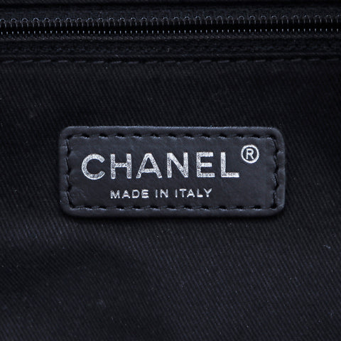 シャネル CHANEL 10番台 ココマーク  トートバッグ ブラック WS5009