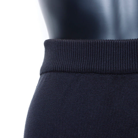 Chanel CHANEL Skirt Cotton Black WS5036