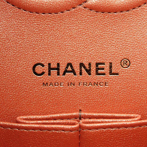 CHANEL Sac à bandoulière intemporel à double rabat or WS5059
