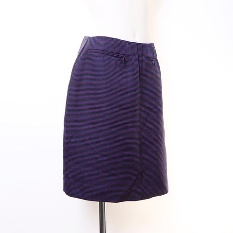 CHANEL 2001 COCO Mark Button setup Navy WS5082
