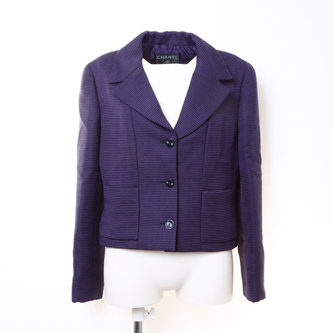 Chanel Chanel 2001 Coco Mark Button Configuration Navy WS5082