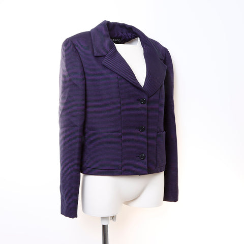 Chanel Chanel 2001 Coco Mark Button Configuration Navy WS5082