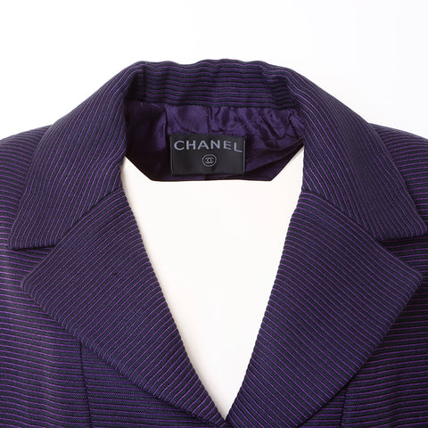 Chanel Chanel 2001 Coco Mark Button Configuration Navy WS5082