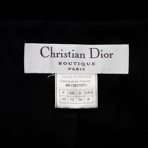 クリスチャンディオール Christian Dior CDロゴ スーツ セットアップ ブラック WS5100