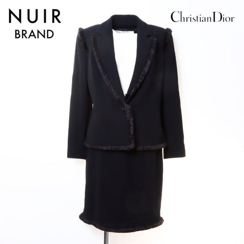 クリスチャンディオール Christian Dior CDロゴ スーツ セットアップ ブラック WS5100