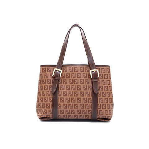 Fendi Zucchino Handtasche Brown WS5107