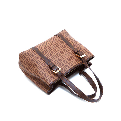 Fendi Zucchino Handtasche Brown WS5107